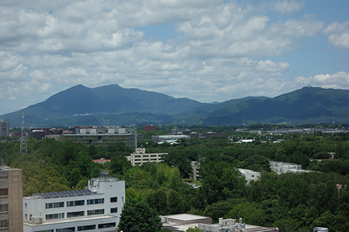View from Tsukuba universityHospital