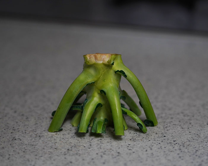 green sculpture
