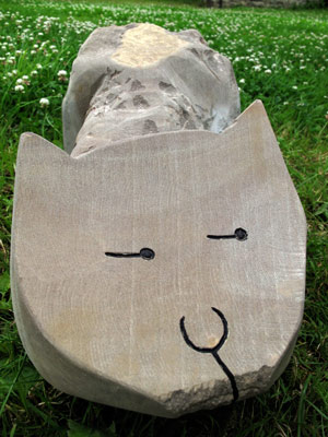 Stray cat in UK